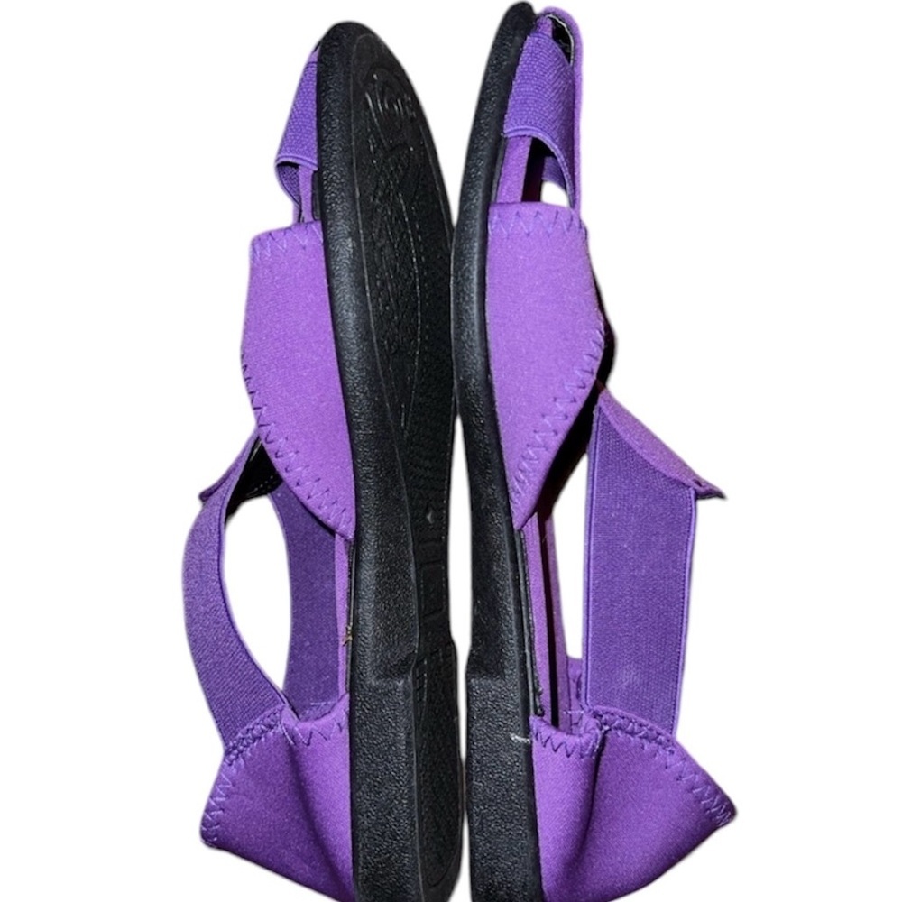 NIP sz 7 purple women's fisherman sandals - Picture 2 of 2